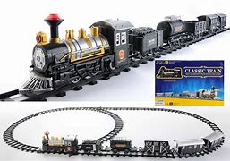 Image result for Battery Operated Toy Train Set