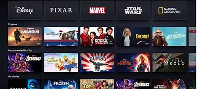 Image result for Disney Plus Layout