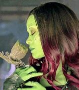 Image result for Gamora Baby Groot