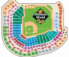 Image result for Minute Maid Park Houston Map