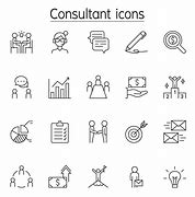 Image result for Business Consulting Icon