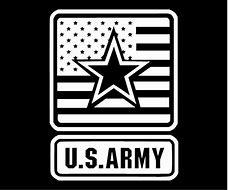 Image result for army logo black and white