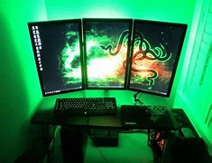Image result for Sideways Gaming Monitor