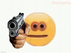 Image result for Emoji with Gun Meme