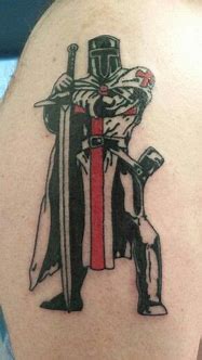 Image result for Knights Templar Cross Tattoo
