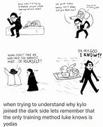 Image result for Baby Yoda and Kylo Ren Memes