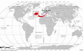 Image result for Vatican City Country Map