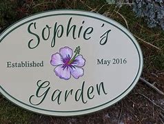 Image result for Outdoor Garden Signs