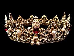 Image result for Medieval Gold Queen Crown