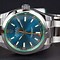 Image result for Rolex Blue Faced Milgauss On Wrist