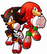 Image result for Shadow vs Knuckles Pic