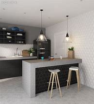 Image result for Geometric Kitchen Tiles