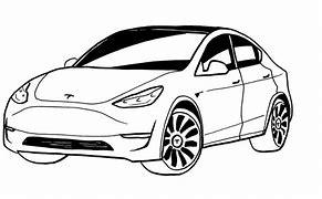 Image result for Tesla Car Drawing
