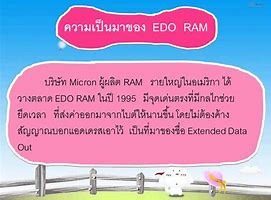 Image result for EDO RAM