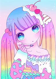 Image result for Cute Kawaii Pastel Anime