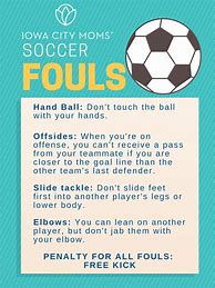 Image result for Soccer Rules Print Out