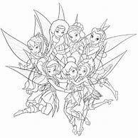 Image result for Tinkerbell Characters Coloring Pages