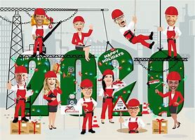 Image result for Funny Construction Christmas Cards