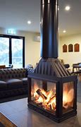 Image result for Glass Front Wood Stove