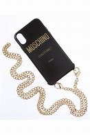 Image result for Moschino Coque iPhone 8 Avec Chaine