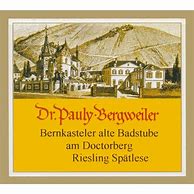 Image result for Dr Pauly Bergweiler Bernkasteler Badstube Riesling Spatlese