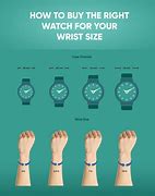 Image result for Wrist Watch Size Chart