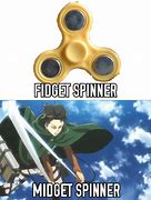 Image result for Attack On Titan Fidget Spinner Meme