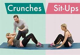 Image result for Sit Up vs Crunch