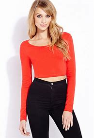 Image result for Crop Top Forever 21Red Tops