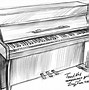 Image result for Drawing of a Piano Keyboard