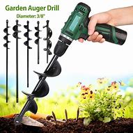 Image result for Gardening Auger Drill Bit
