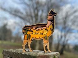 Image result for Llama Wood Layered