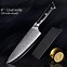 Image result for Forged Damascus Kitchen Knife Set