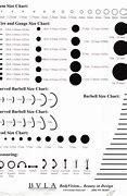 Image result for Nose Piercing Size Chart