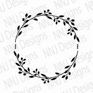 Image result for Leaf Circle Frame SVG