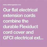 Image result for Flat 3 Prong Extension Cord