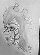 Image result for Broken Girl Drawing