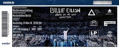 Billie Eilish Ticket