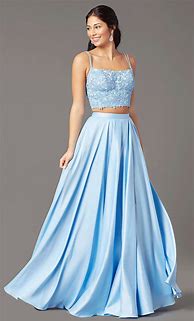 Image result for Two Piece Prom Dress