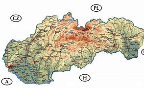 Image result for Slovakia Road Map