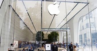 Image result for Glass Box Lit Up Apple Store