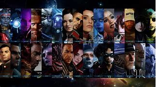 Image result for Mass Effect 2 Squad Member Characters