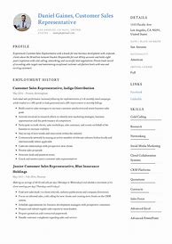 Image result for Sales Rep Resume Template