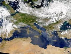 Image result for Mediterranean Sea From Space