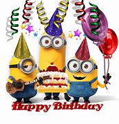 Image result for Birthday Minnions