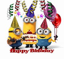 Image result for Minion Birthday Card