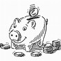 Image result for Empty Piggy Bank Clip Art
