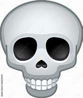Image result for I'm Dead Skull Emoji
