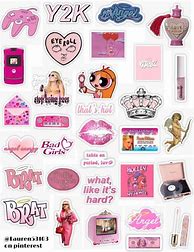 Image result for Baby Pink Aesthetic Stickers