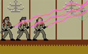 Image result for Ghostbusters Logo 8-Bit